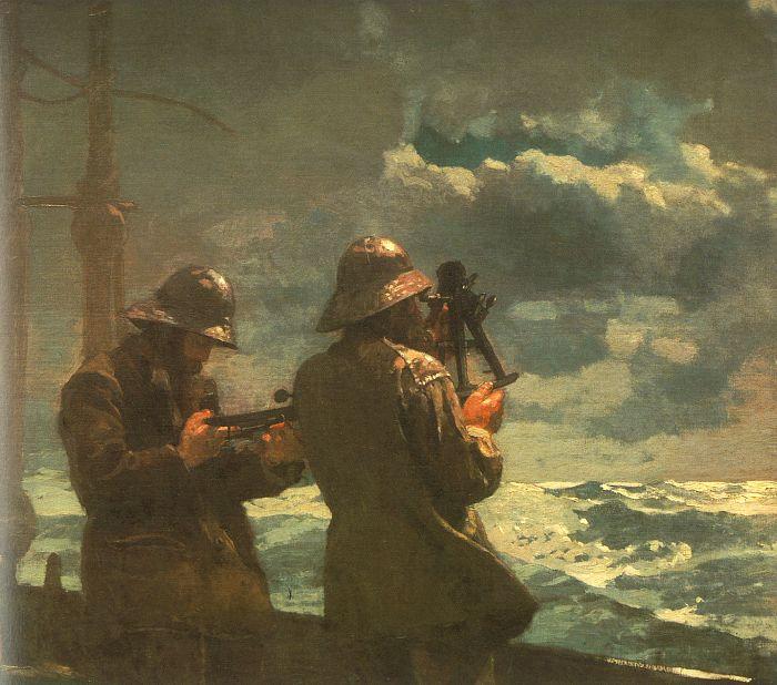 Winslow Homer Eight Bells Germany oil painting art